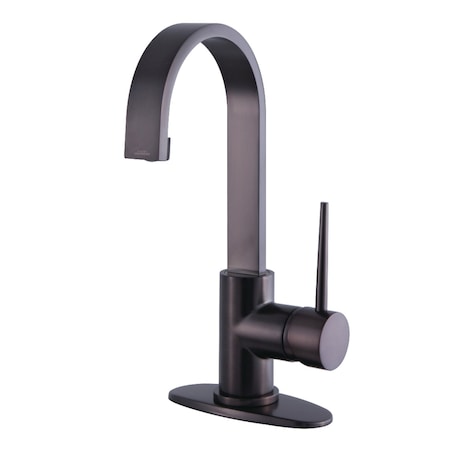 Fauceture LS8215NYL New York Single-Handle Bathroom Faucet Drain, Oil Rubbed Brnz LS8215NYL